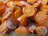 Salade de carottes aux citrons confits