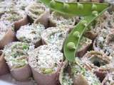 Crespelles de sarrazin aux petits pois et fanes de radis – Radis poêlés