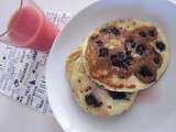 Pancakes myrtilles à la grenadine