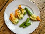 Si vous en trouvez, foncez ! – Fleurs de courgettes en beignet