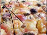 Clafoutis cerises pistaches