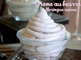 Crème au Beurre Meringue Suisse facile (smbc)