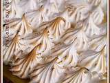 Gateau creme a l'orange meringue