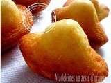 Madeleines a l'orange