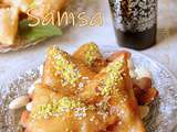 Samsa aux amandes pâte maison