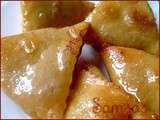 Samsa ou triangles aux amandes gateau algerien