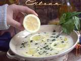 Soupe grecque au poulet et citron (avgolemono)
