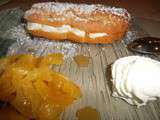 Eclairs chantilly-ananas