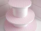 Stand à cupcakes fait main