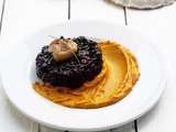 Risotto noir aux coquilles Saint Jacques