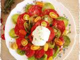 Salade de tomates (recette revencharde)