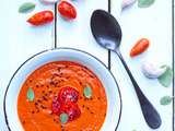 Soupe aux tomates rôties