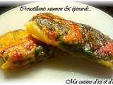 Croustillants saumon et épinards