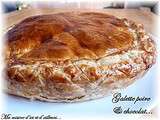 Galette poire & chocolat