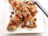 Sarde in soar (Sardines aigre-douces aux oignons et raisins)