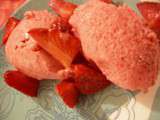 Glace à la fraise