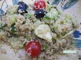 Salade santé quinoa-courgettes