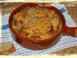 Soupe gratinée à l'oignon
