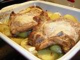Côtes de porc au four