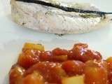 Filet de poulet à la vanille, sauce à l'ananas