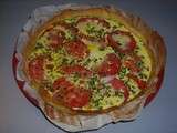 Quiche tomate basilic