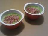 Soupe de petits pois