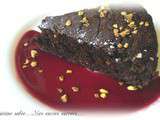 Gâteau au chocolat-courgette-pistache