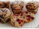 Muffins ricotta-framboises