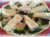 Tarte brocolis -camembert