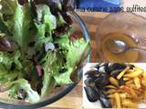 Repas de vacances: salade, moules-frites… sans sulfites