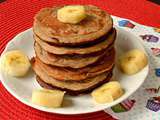 Pancakes à la banane et au sarrasin