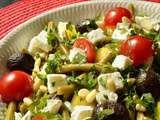 Salade de haricots verts à la grecque