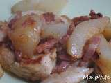 Aiguillettes de poulet aux poires
