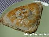 Feuilleté d'épinard et de fromage de chèvre