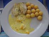 Filets de poulet à l'orange