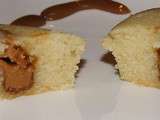 Financiers au coeur de crème de spéculoos