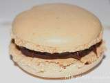 Macaron au chocolat (meringue italienne)