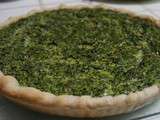 Tarte salée ou quiche épinard et ricotta