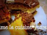 Gâteau mousse chocolat express/mousse caramel