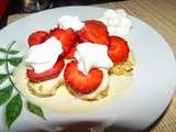 Dessert express aux fraises