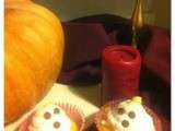 Cupcakes Fantomes / Citron meringué {Halloween}