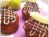 Muffins poires chocolat