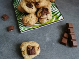 Biscuits aux barres de chocolat
