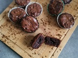 Muffins façon brownies au chocolat