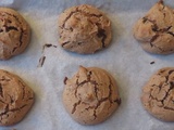 Cookies aux marrons et au chocolat à la farine de châtaigne