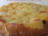 Gâteau d'automne renversé et caramélisé aux pommes et poires sans gluten ni lactose