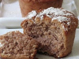 Muffins à la crème de marron sans gluten ni lactose