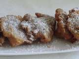 Pâte, 2 recettes: beignets rustiques et cakes pommes-cannelle à la farine de sarrasin