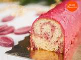 Cake Marbré Framboise Rocher