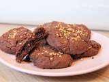 Cookies chocolat pralin sans gluten sans lactose